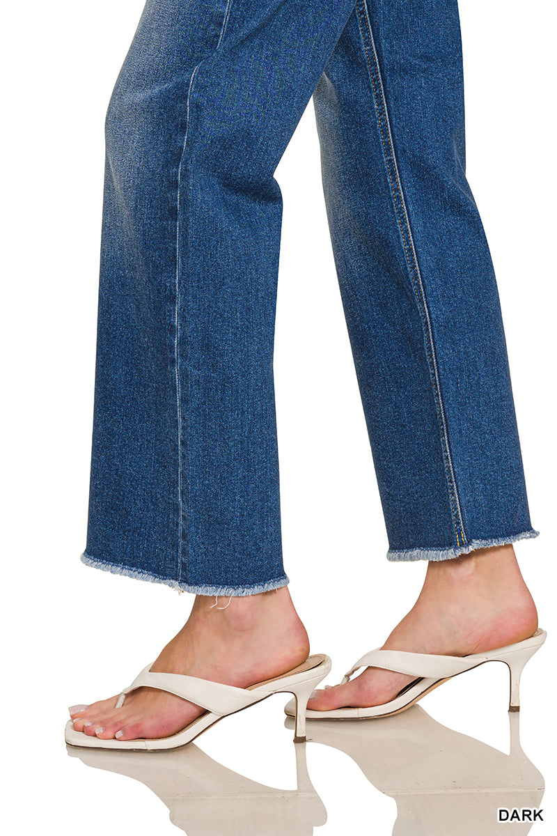 DTP-1992DD High Waisted Straight Leg Denim Jeans
