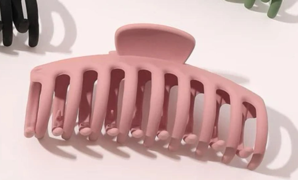 Oversized Matte Claw Clips