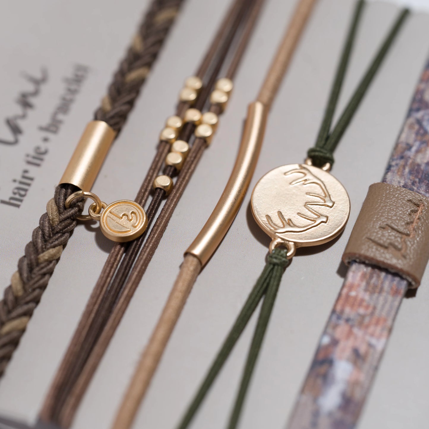 Adapt Hair Tie + Bracelet Set