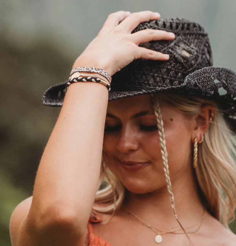 Fierce Hair Tie + Bracelet Set