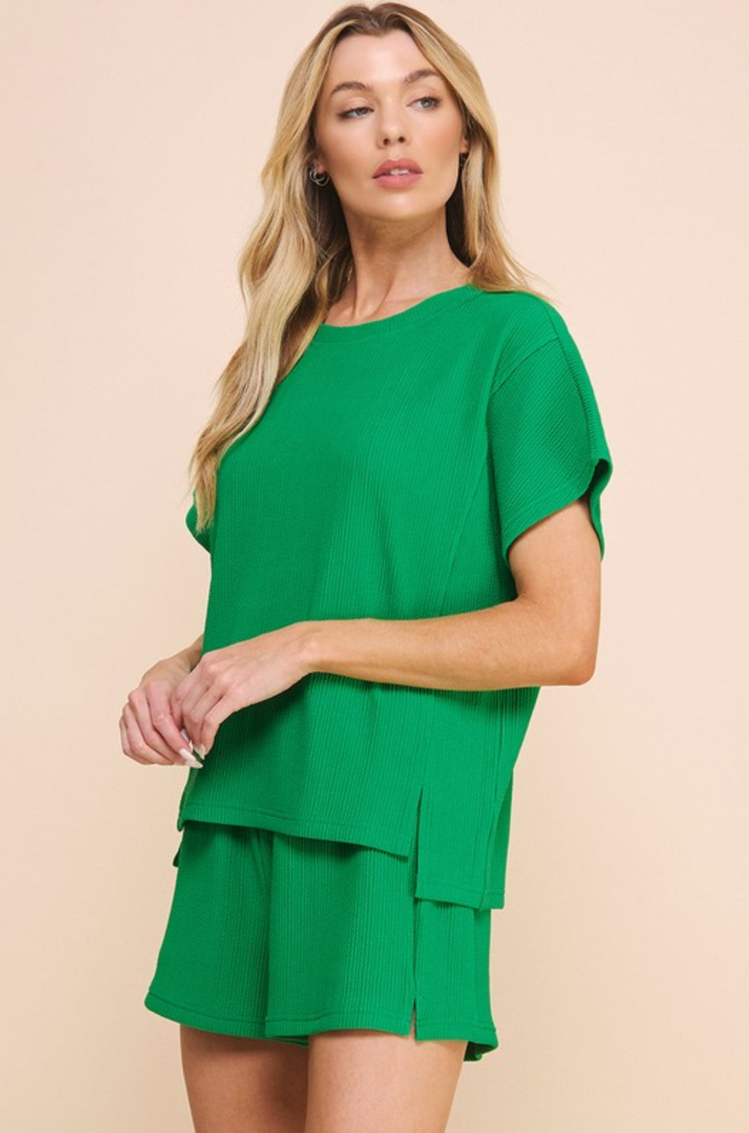 APT83212 Textured Knit Set