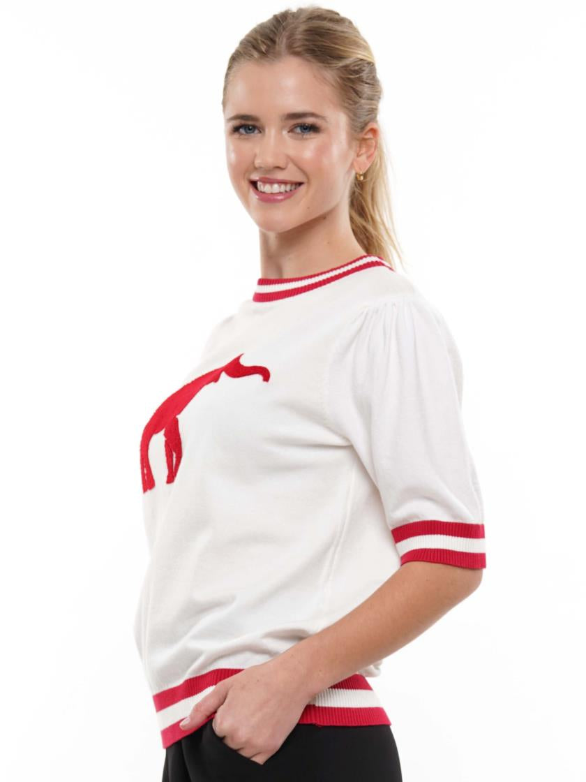 KT240130 Elephant Knit Top