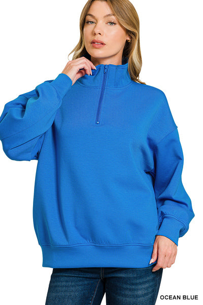 RLT-4056Y Scuba Half-Zip Pullover