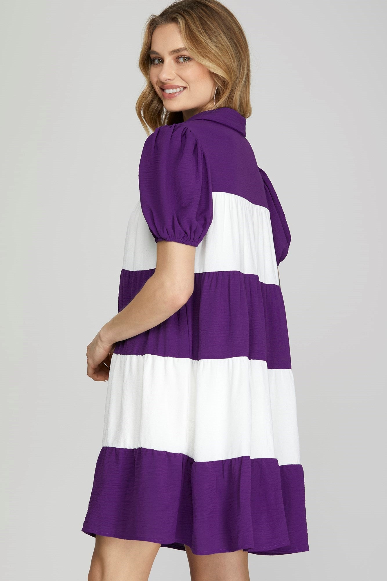SY6692 Game Day Colorblock Dress