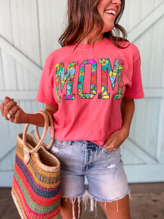 Floral Mom T-Shirt