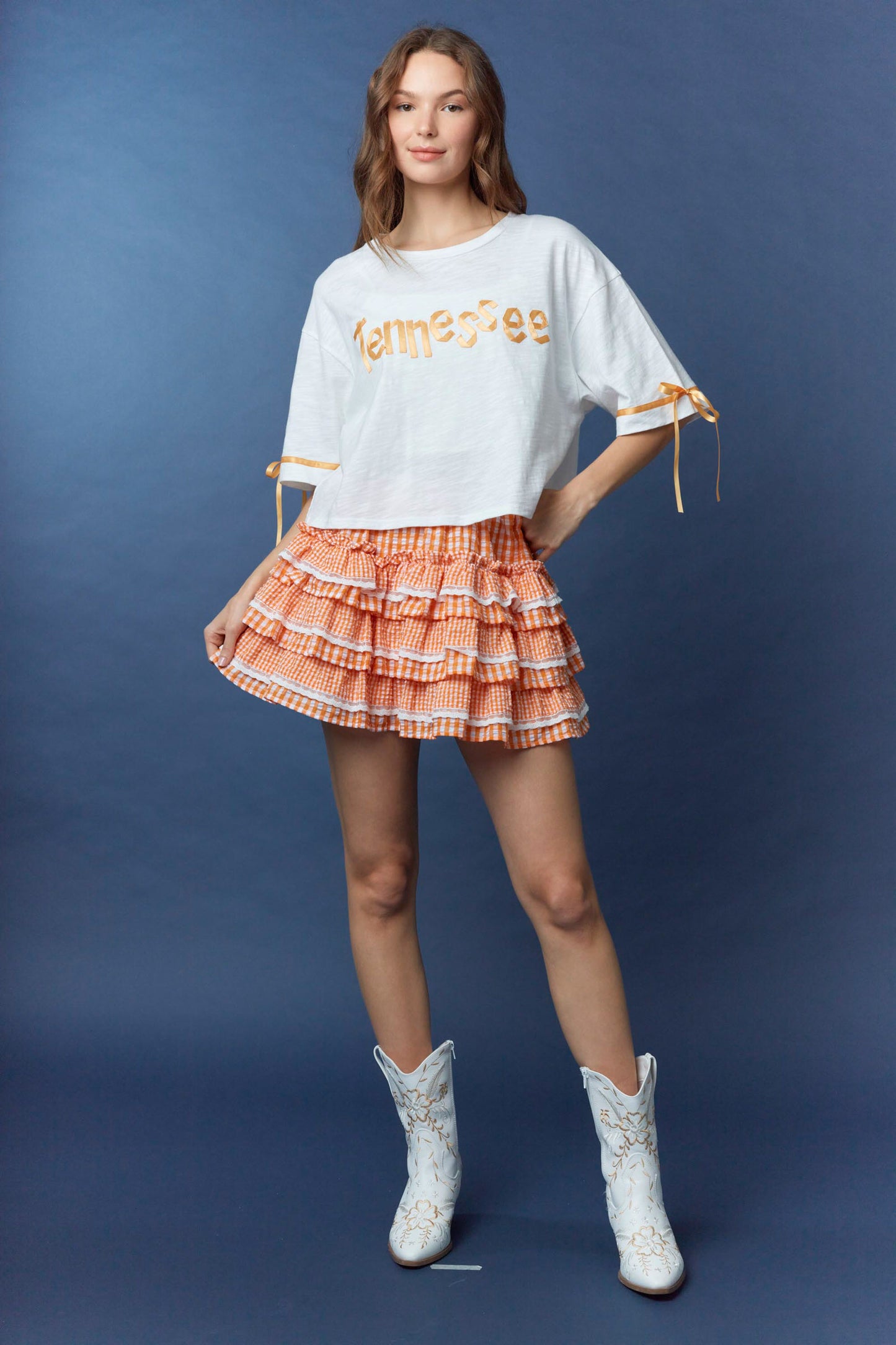 IKT300184-01 Tennessee Bow Tie Detail Top