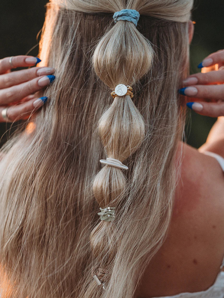 Grow Hair Tie + Bracelet Set