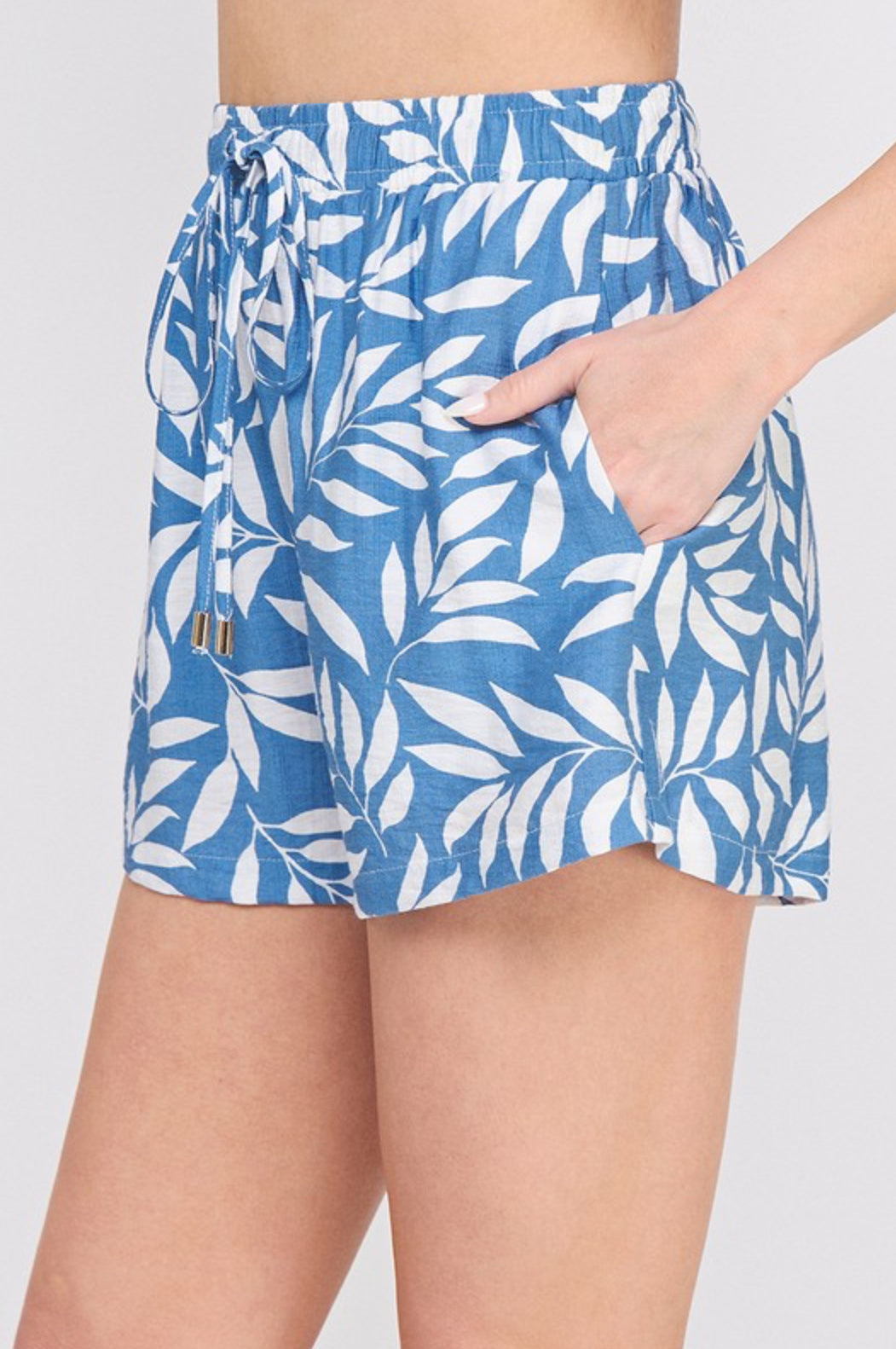 ATP92623 Printed Woven Tank and Shorts Set