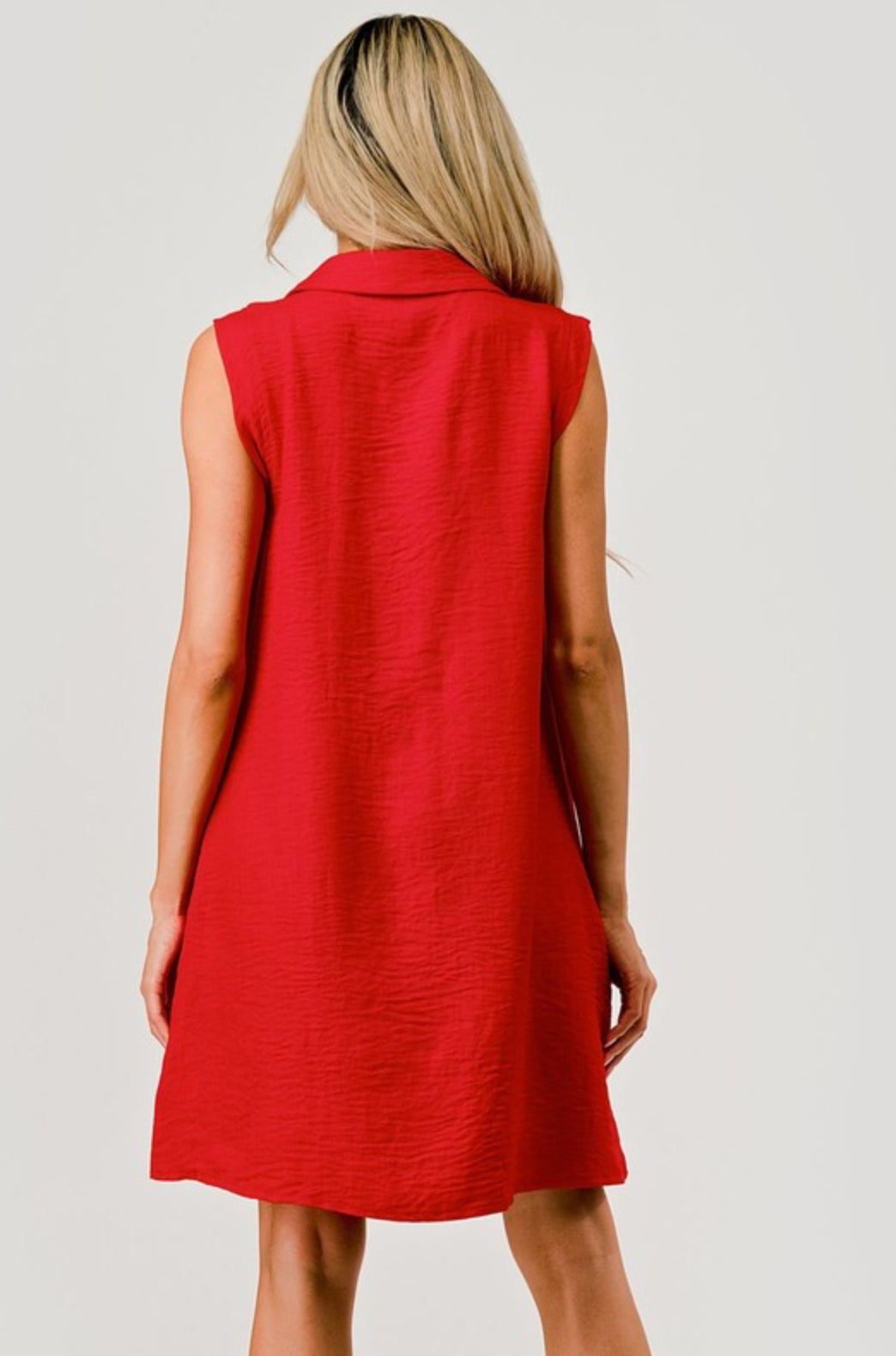 Elle Collared Polo Shift Dress