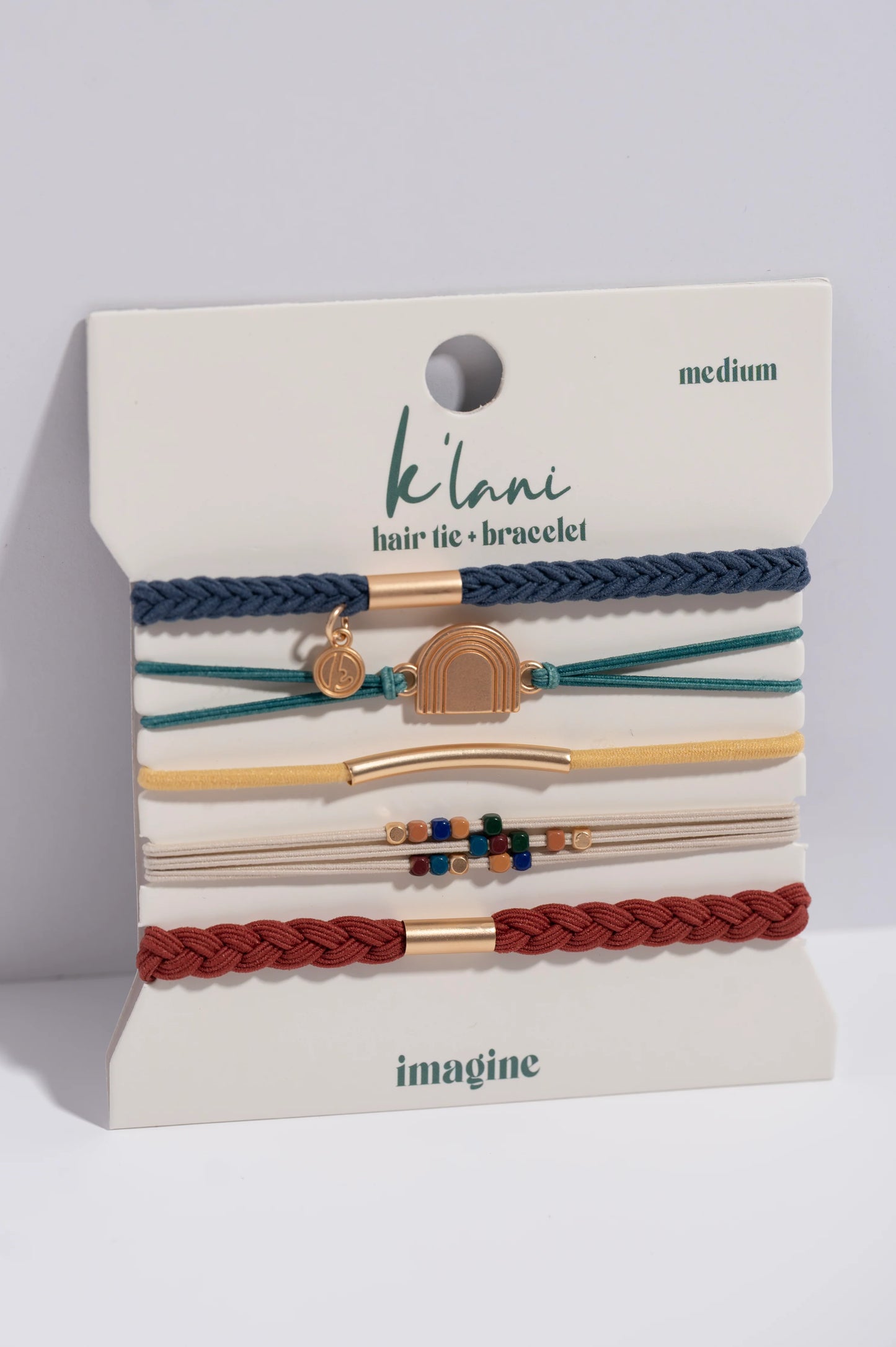 Imagine Hair Tie + Bracelet Set