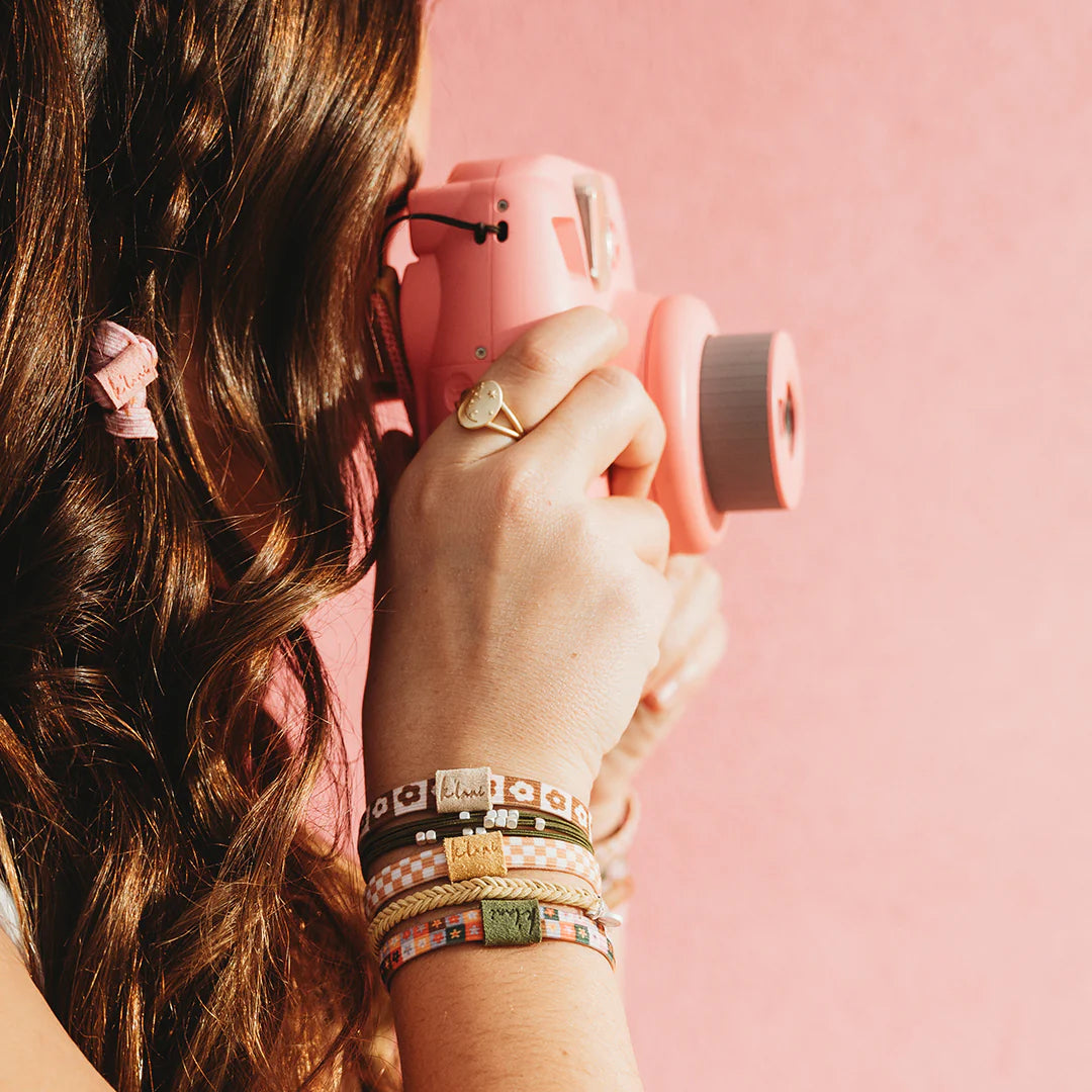 Groove Hair Tie + Bracelet Set