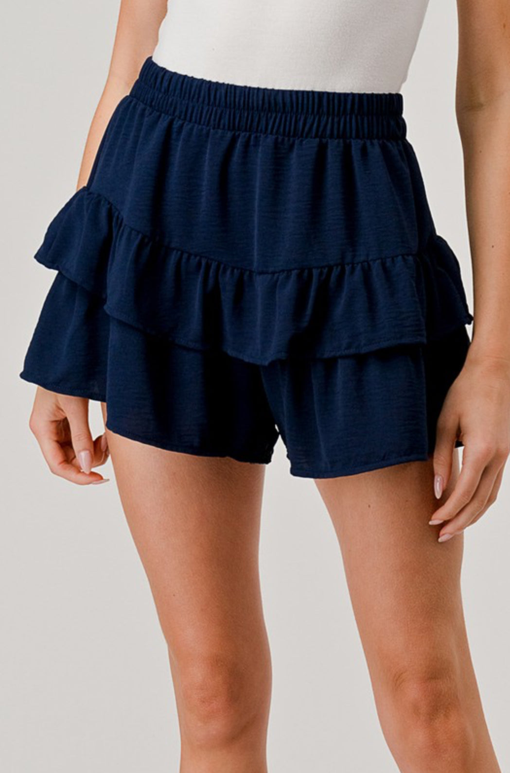 Tiered Ruffle Shorts