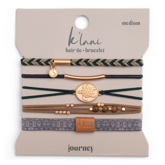 Journey Hair Tie + Bracelet Set