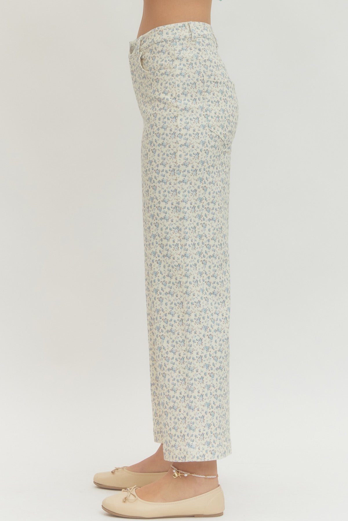 P29843 Floral Print Pants