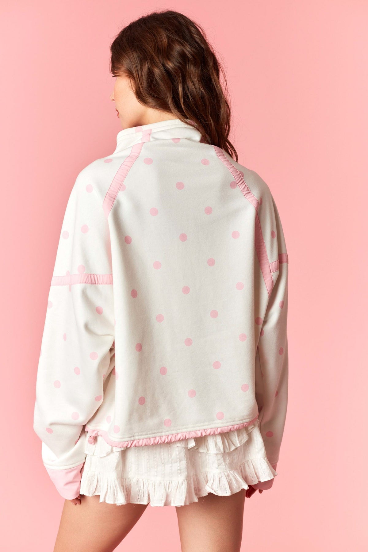 IKT300788-01 Polka Dot Pullover
