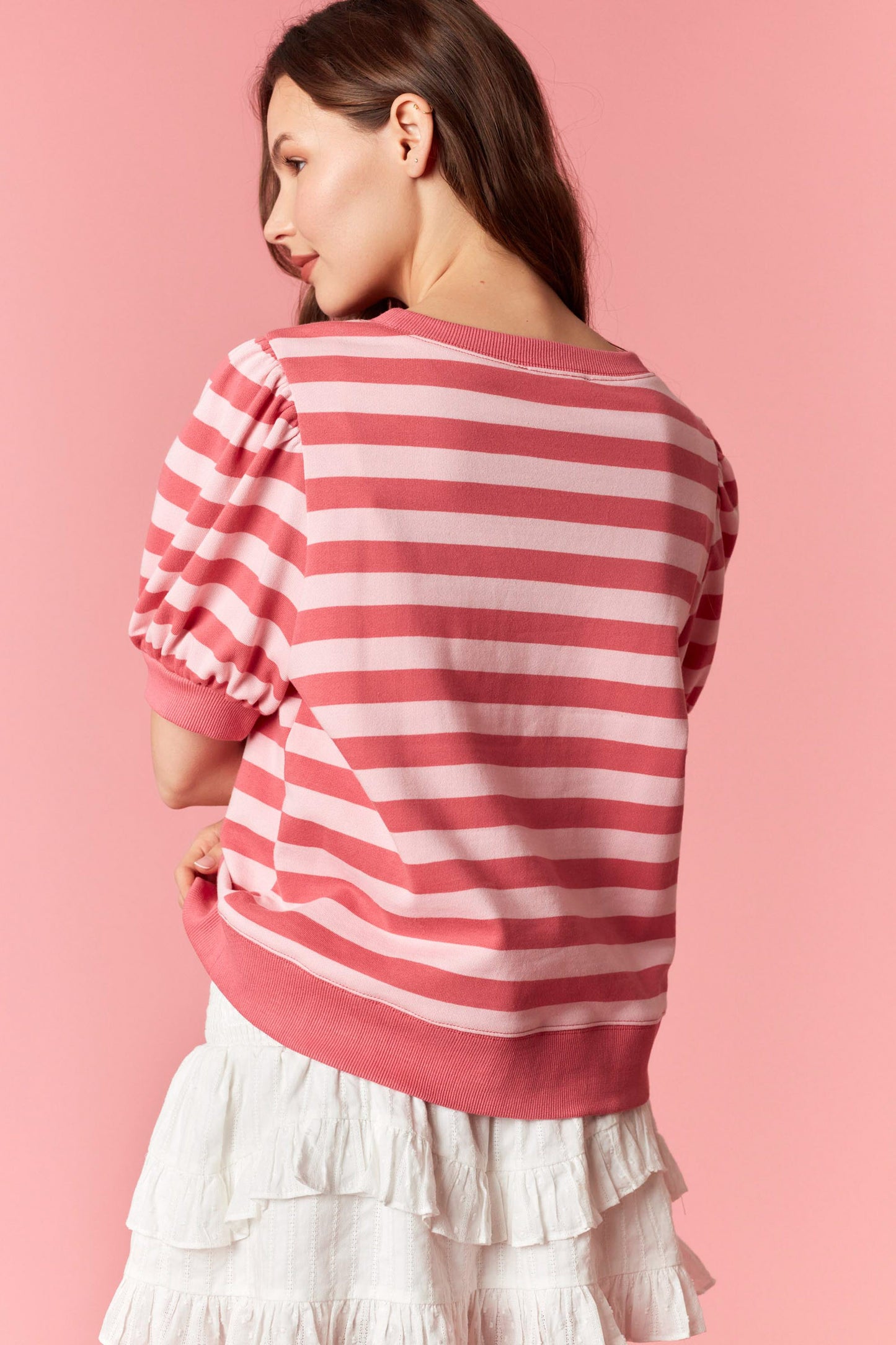 IKT200964-02 Striped Top