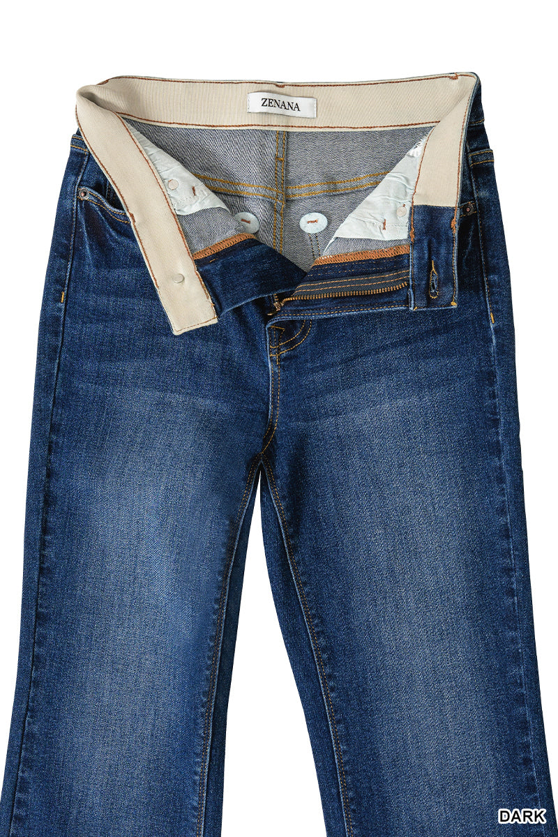 DCP-9554DD Tummy Control Flare Jeans