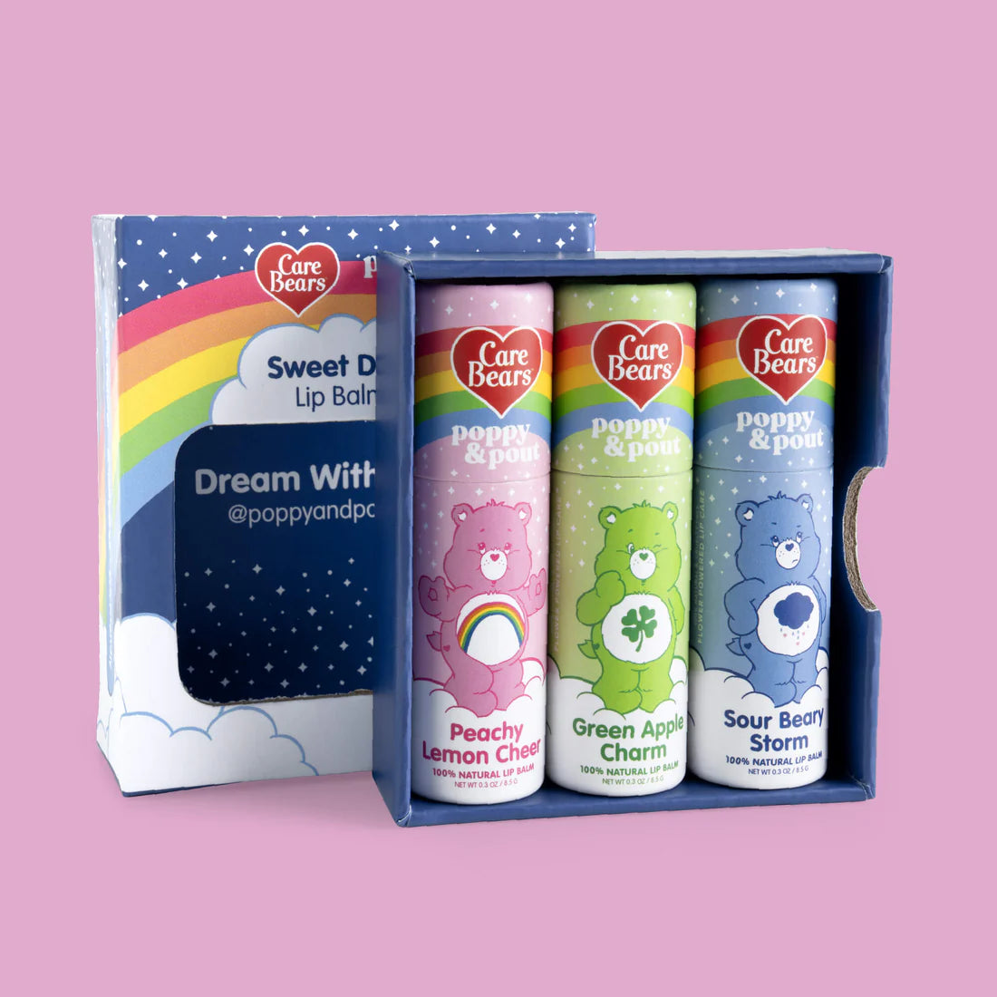 Care Bears Lip Balm Trio