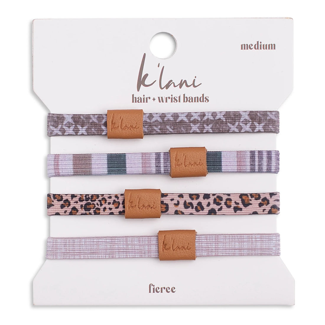 Fierce Hair Tie + Bracelet Set
