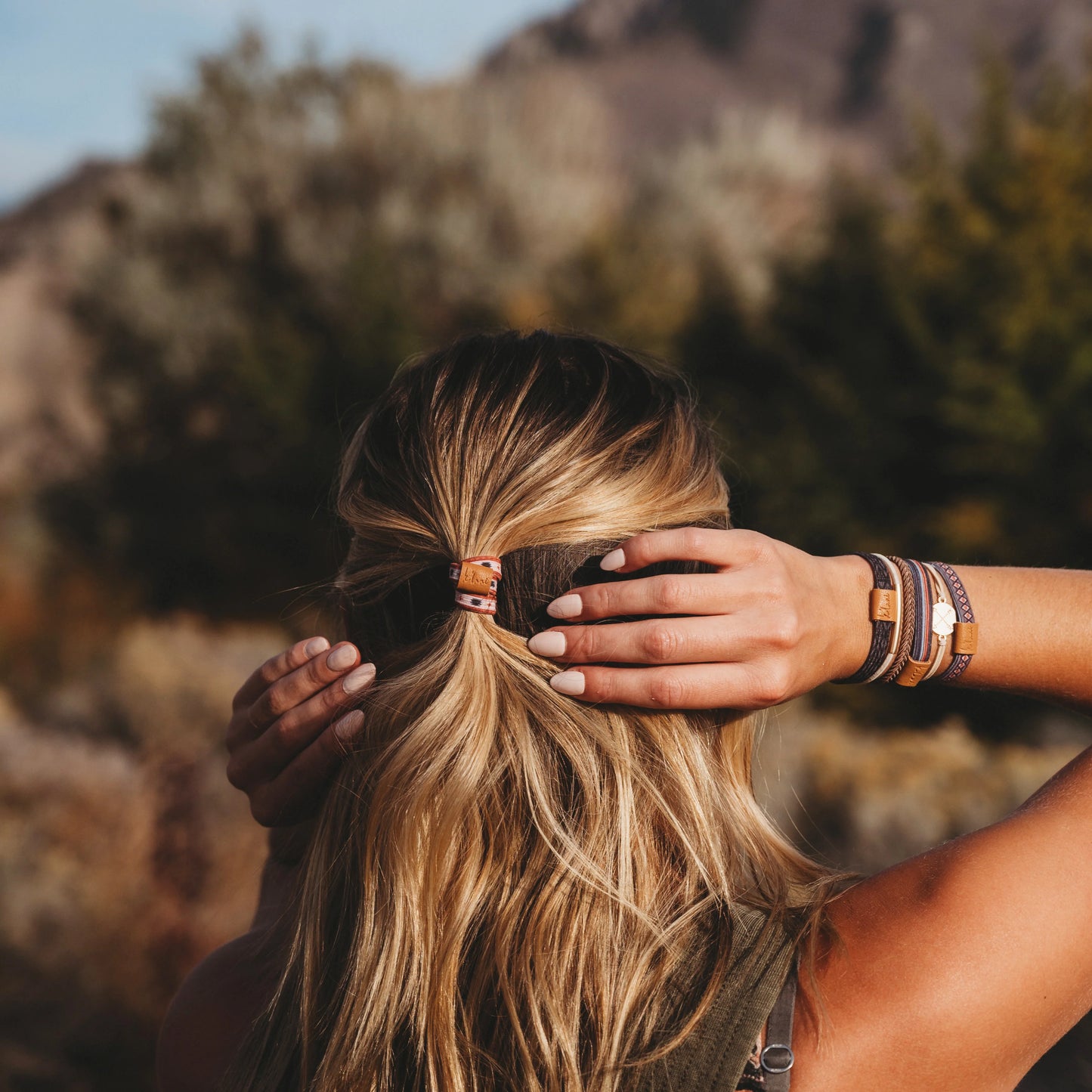 Venture Hair + Wrist Band