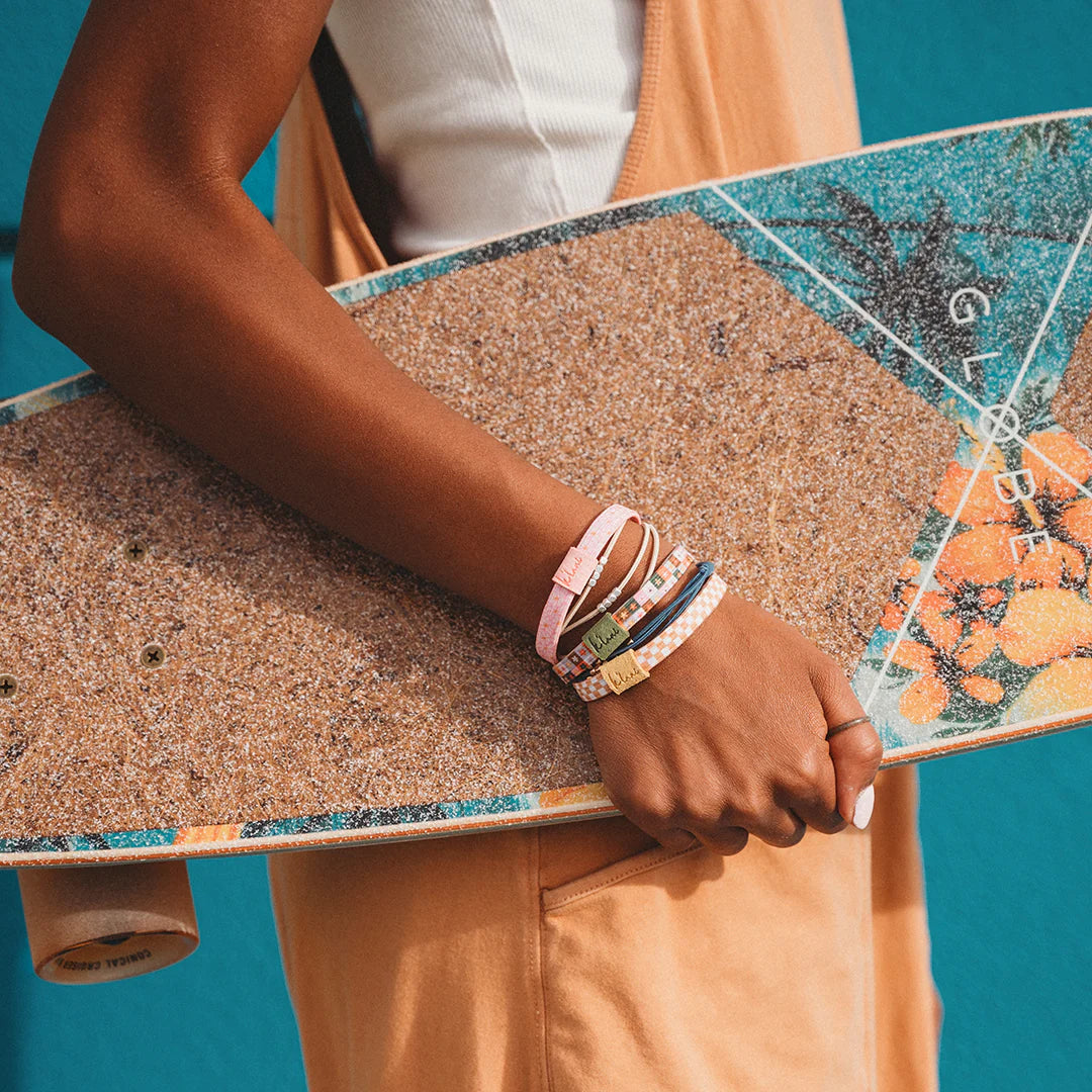 Groove Hair Tie + Bracelet Set