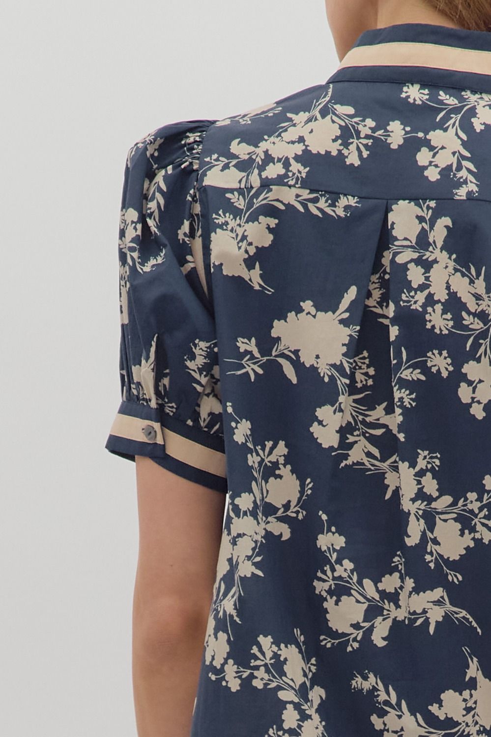 T27980 Floral Print Top