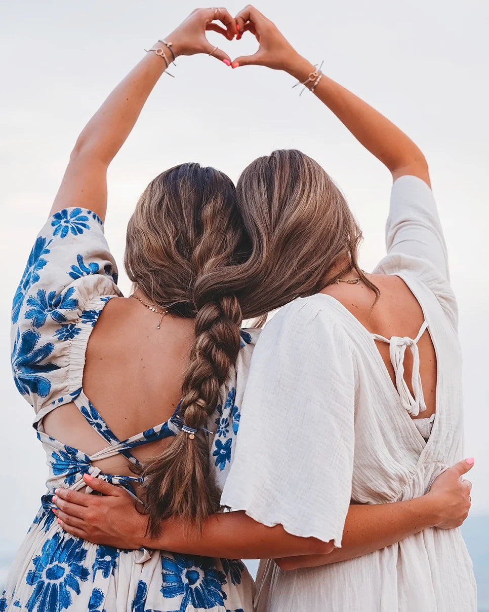 Sisters Hair Tie + Bracelet Set