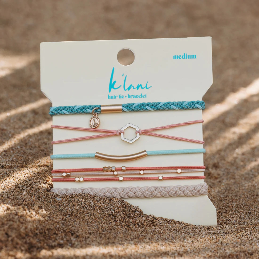 Live Hair Tie + Bracelet Set