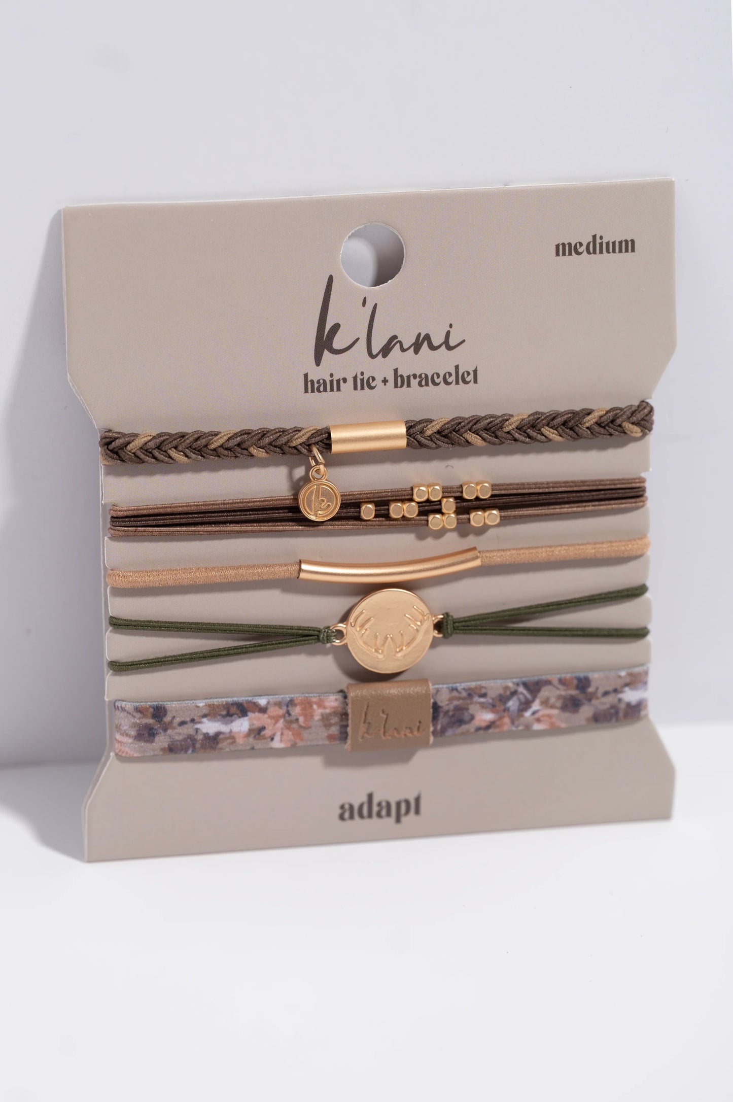 Adapt Hair Tie + Bracelet Set