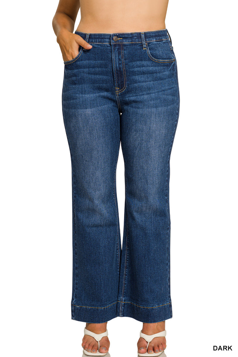 DCP-9554DDX Curvy Tummy Control Flare Jeans