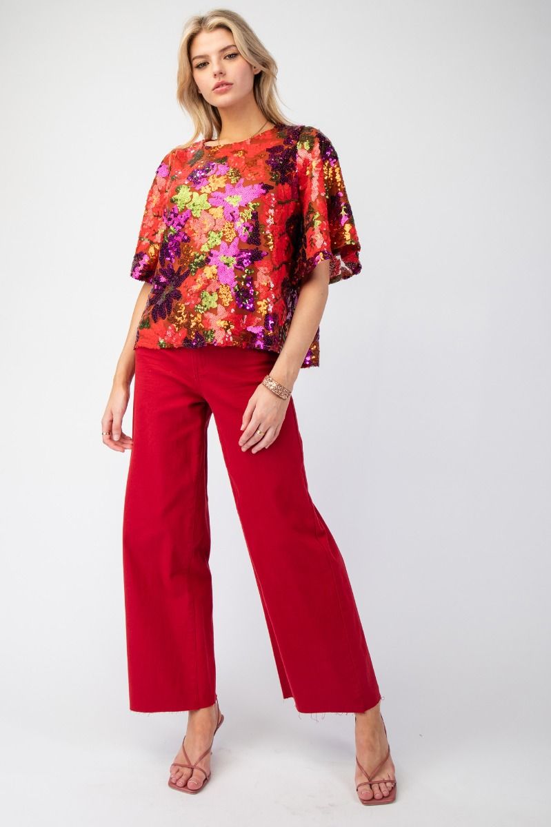EB41372 Soft Stretch High Waisted Pants
