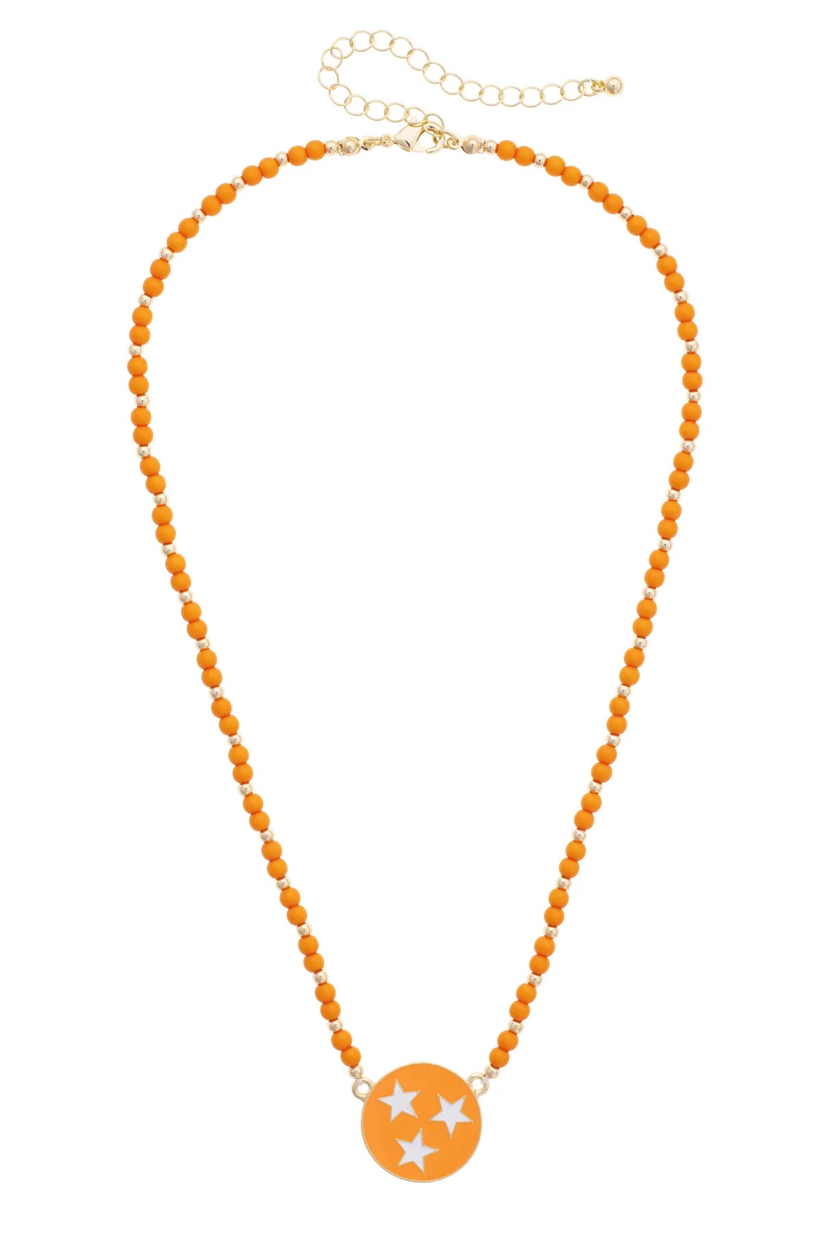 Tennessee Vols Beaded Spirit Necklace