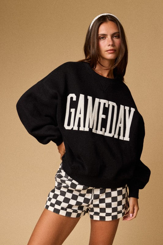 PT18777 Heather GameDay Sweatshirt