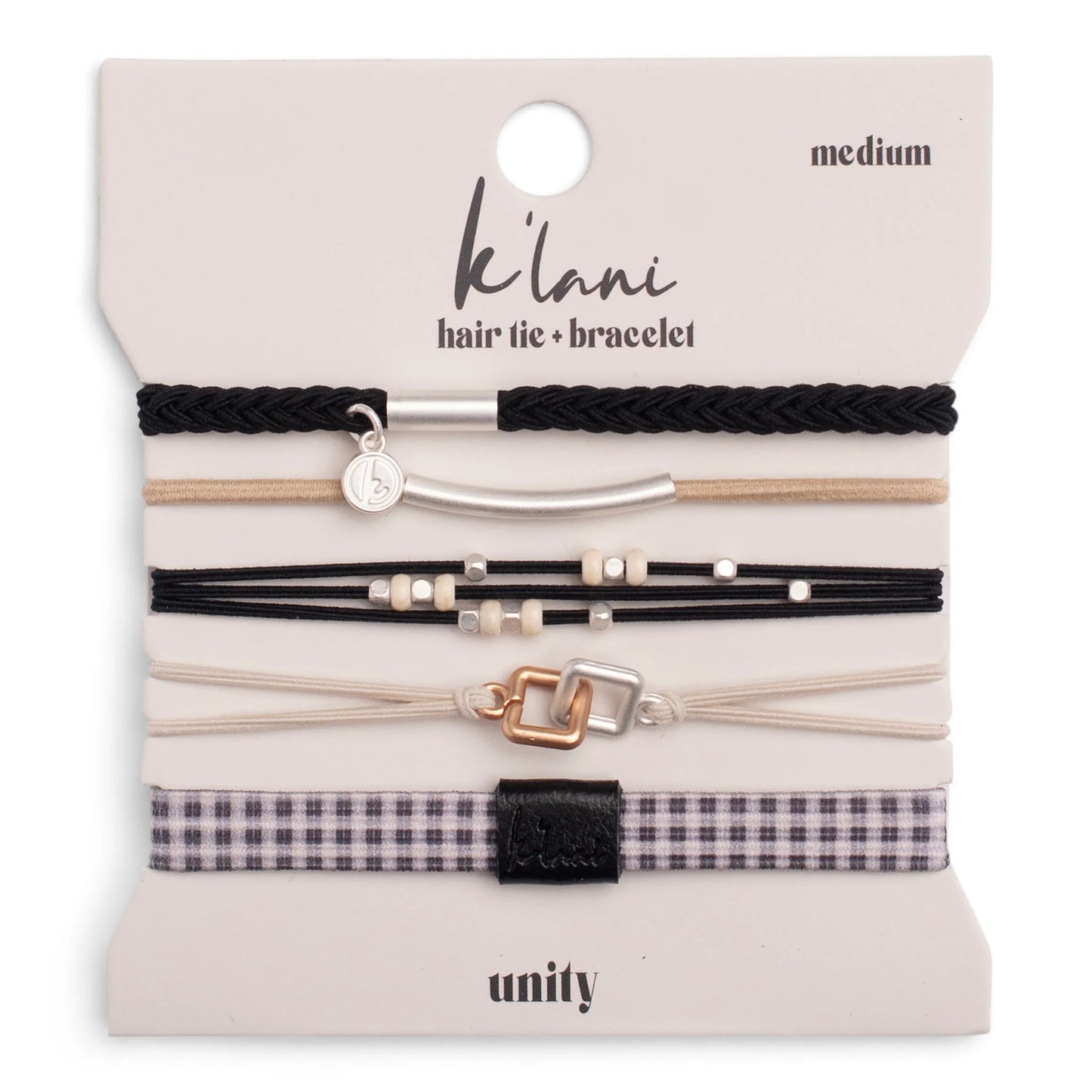 Unity Hair Tie + Bracelet Set