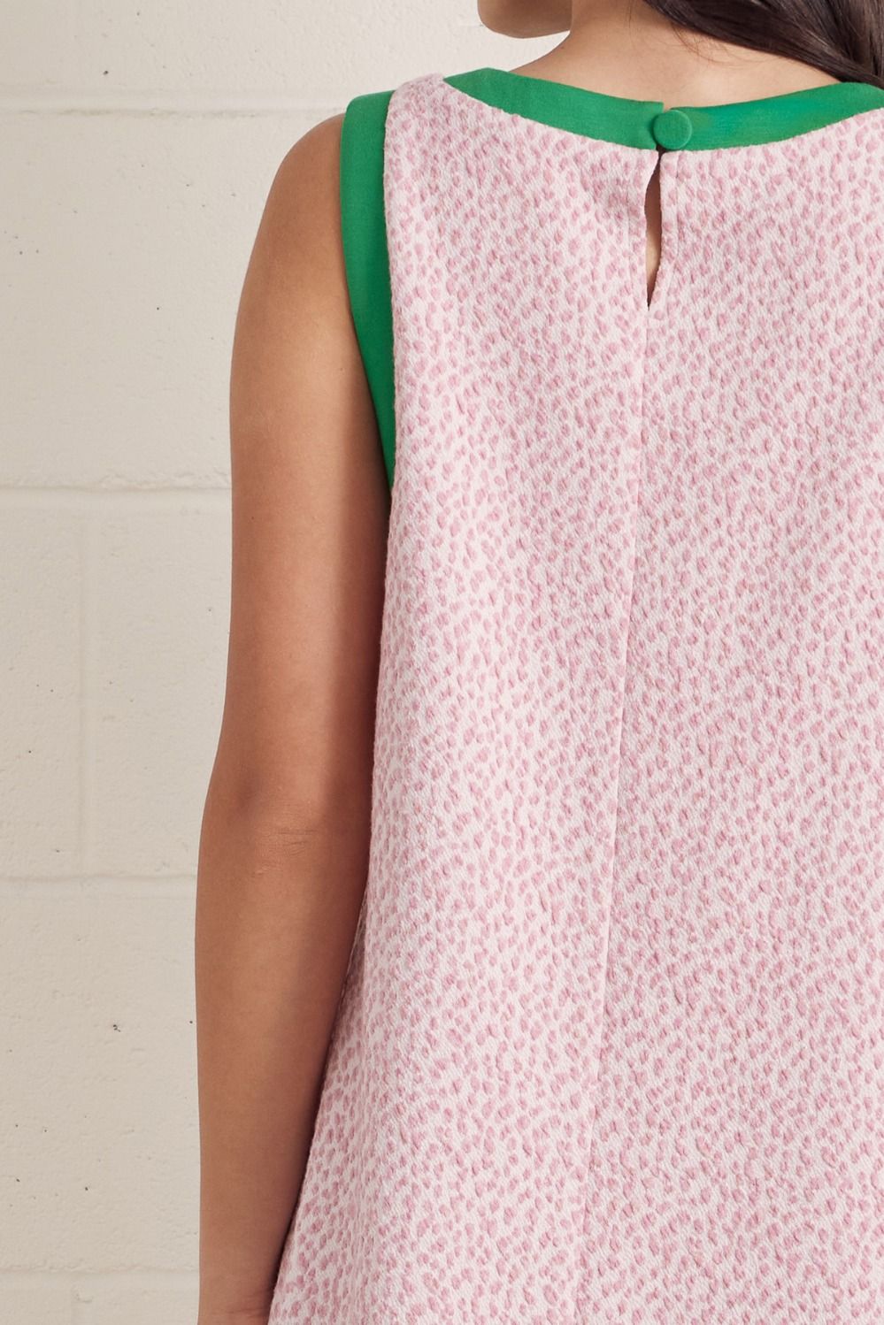 D30663 Textured Mini Dress