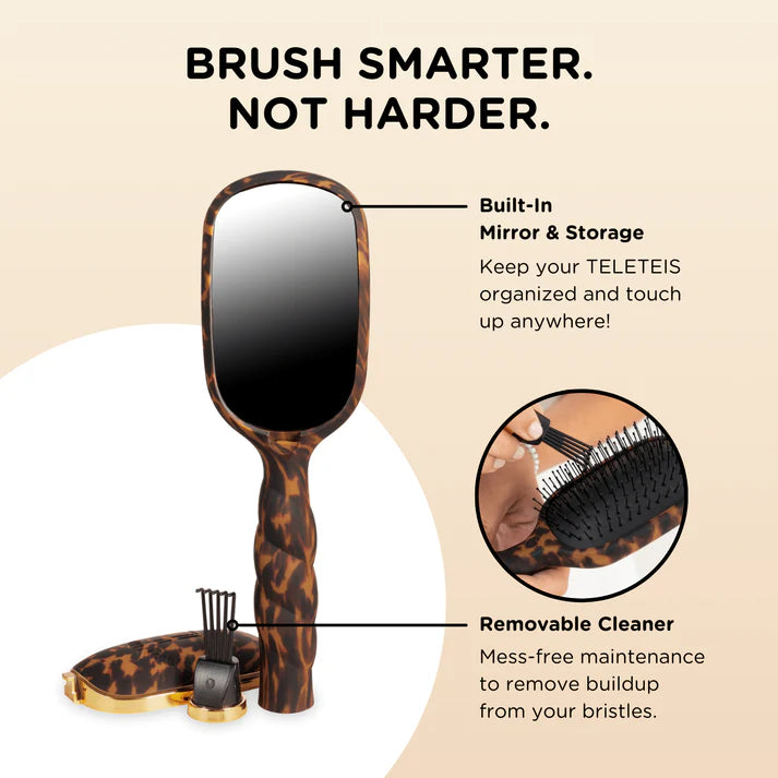 TELETIES Detangler Hair Brush for Fine Hair