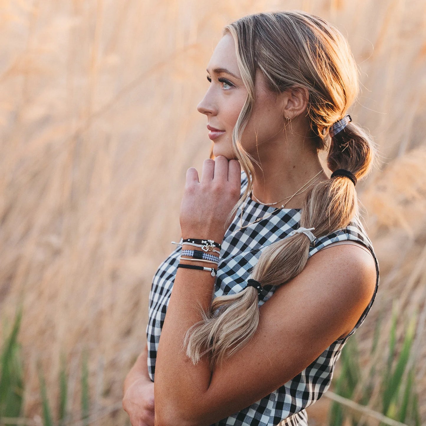 Unity Hair Tie + Bracelet Set