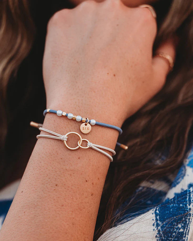 Sisters Hair Tie + Bracelet Set