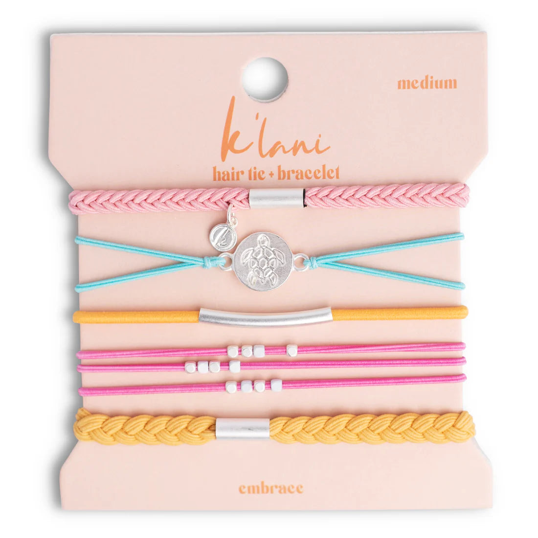 Embrace Hair Tie + Bracelet Set