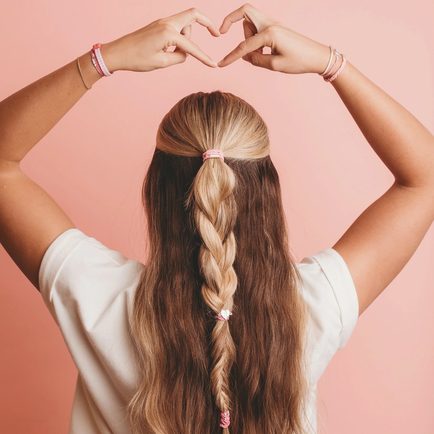 Hope Hair Tie + Bracelet Set