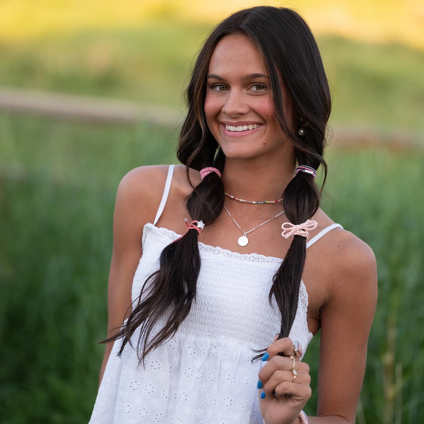 Wish Hair Tie + Bracelet Set
