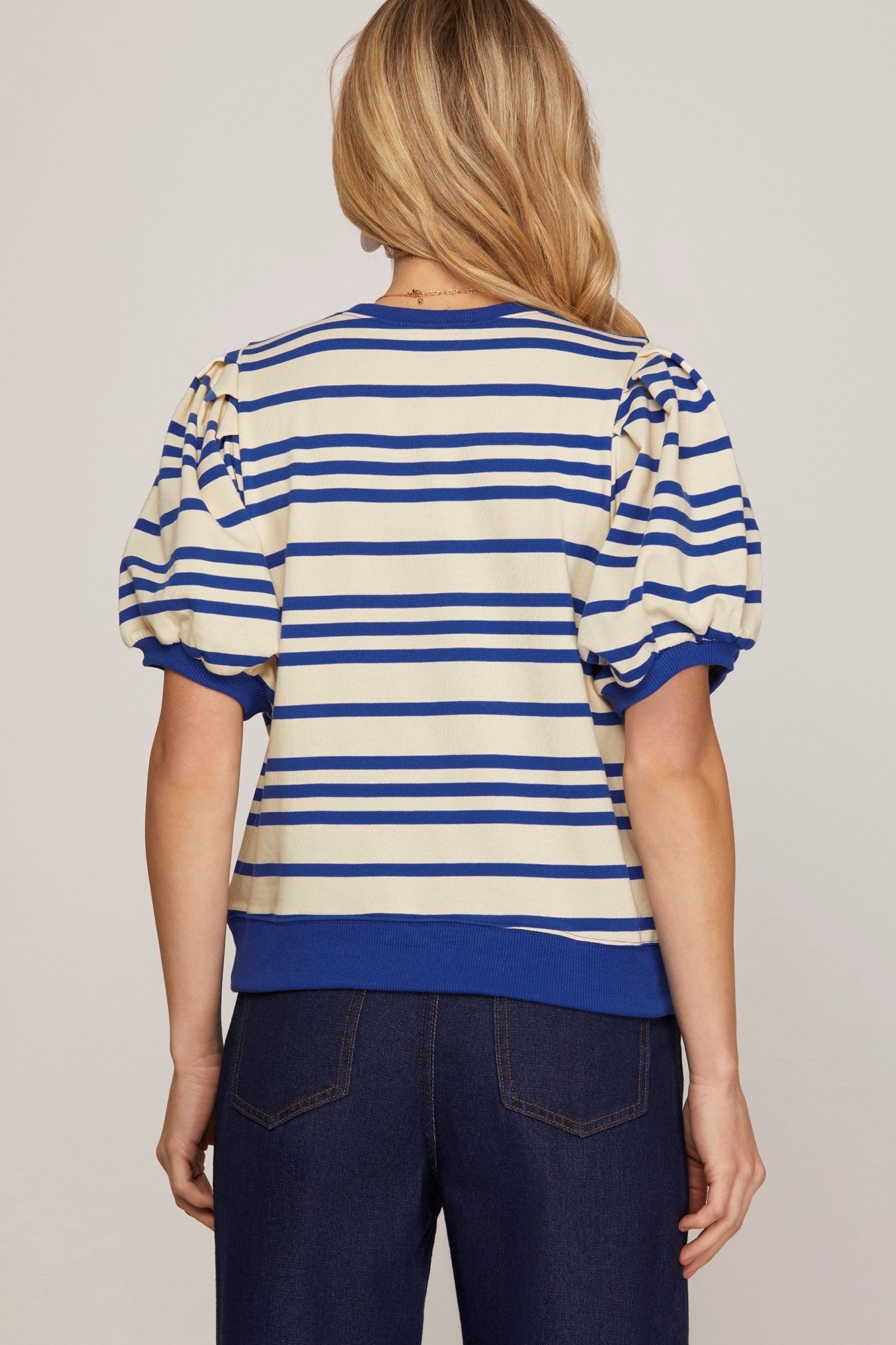 SY8111 Striped French Terry Set