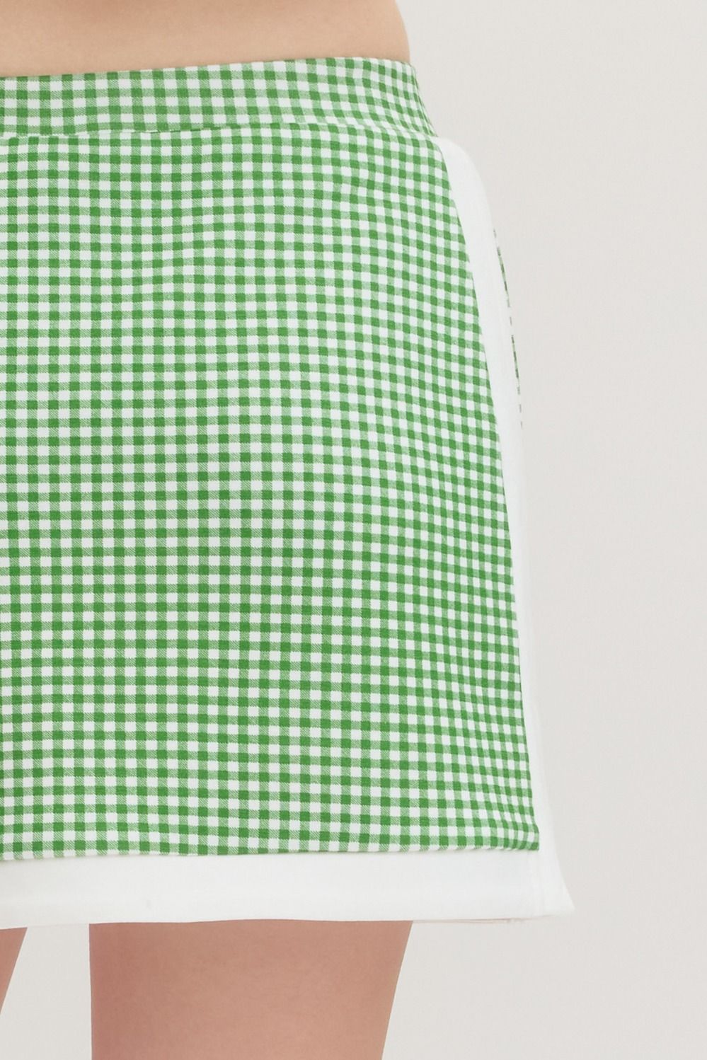 S31709 Gingham Mini Skirt