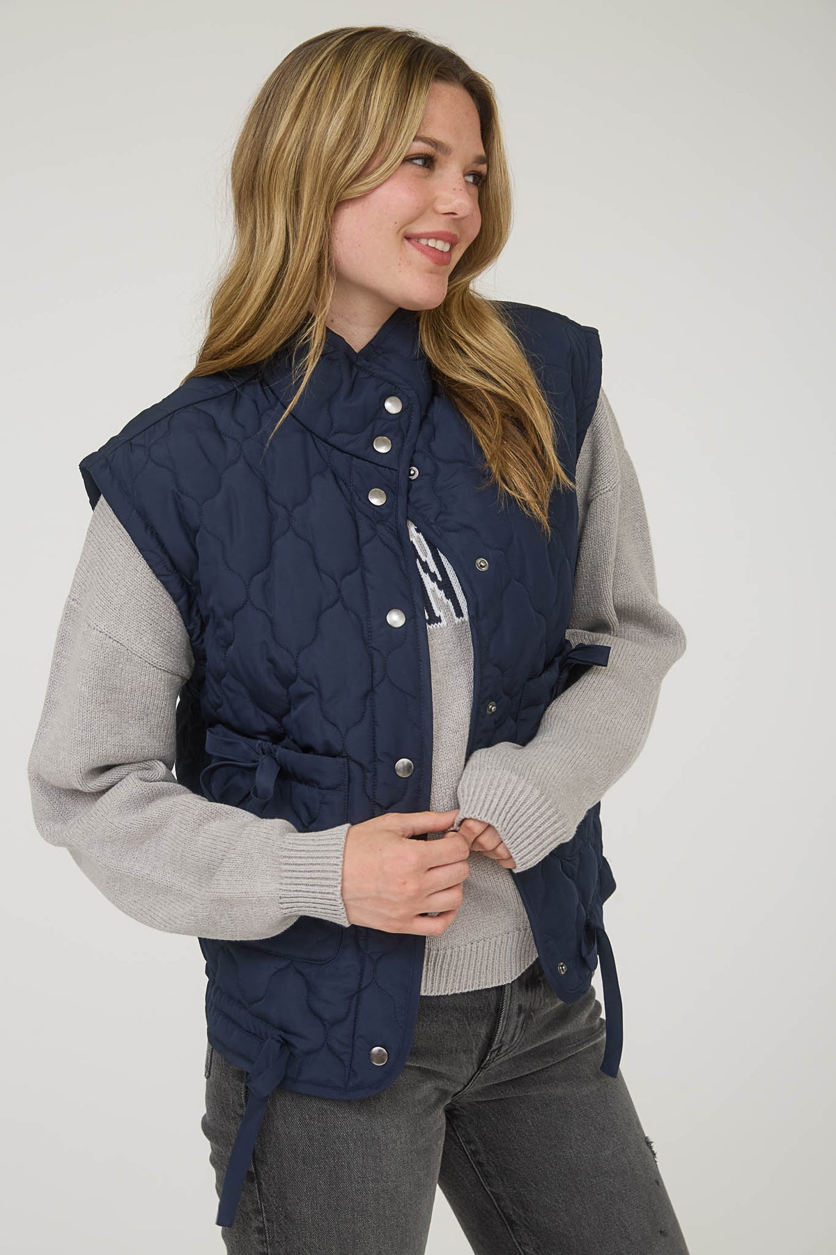 CR2684 Quilted Puffer Vest