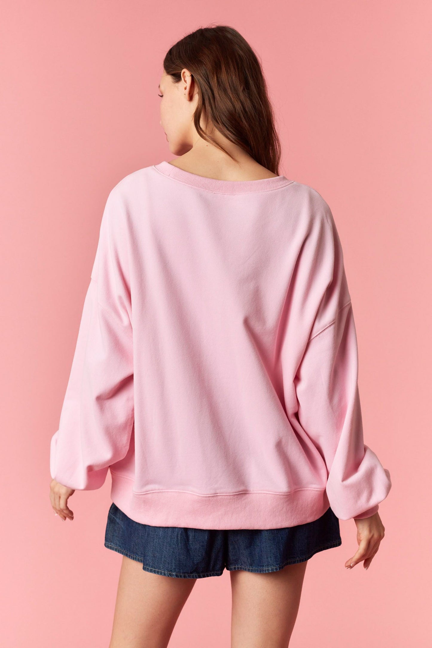 IKT300394-03 Bow Detail Sweatshirt