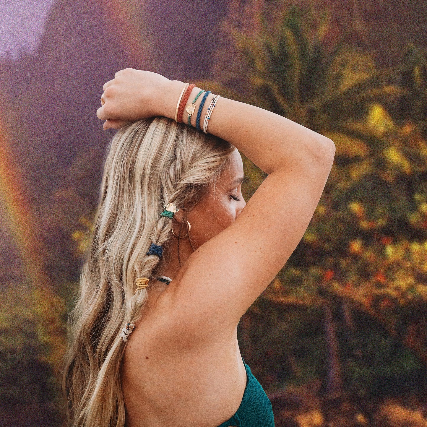 Imagine Hair Tie + Bracelet Set