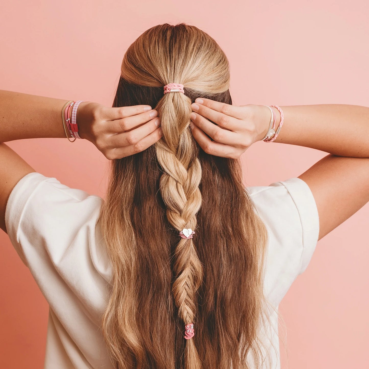 Hope Hair Tie + Bracelet Set