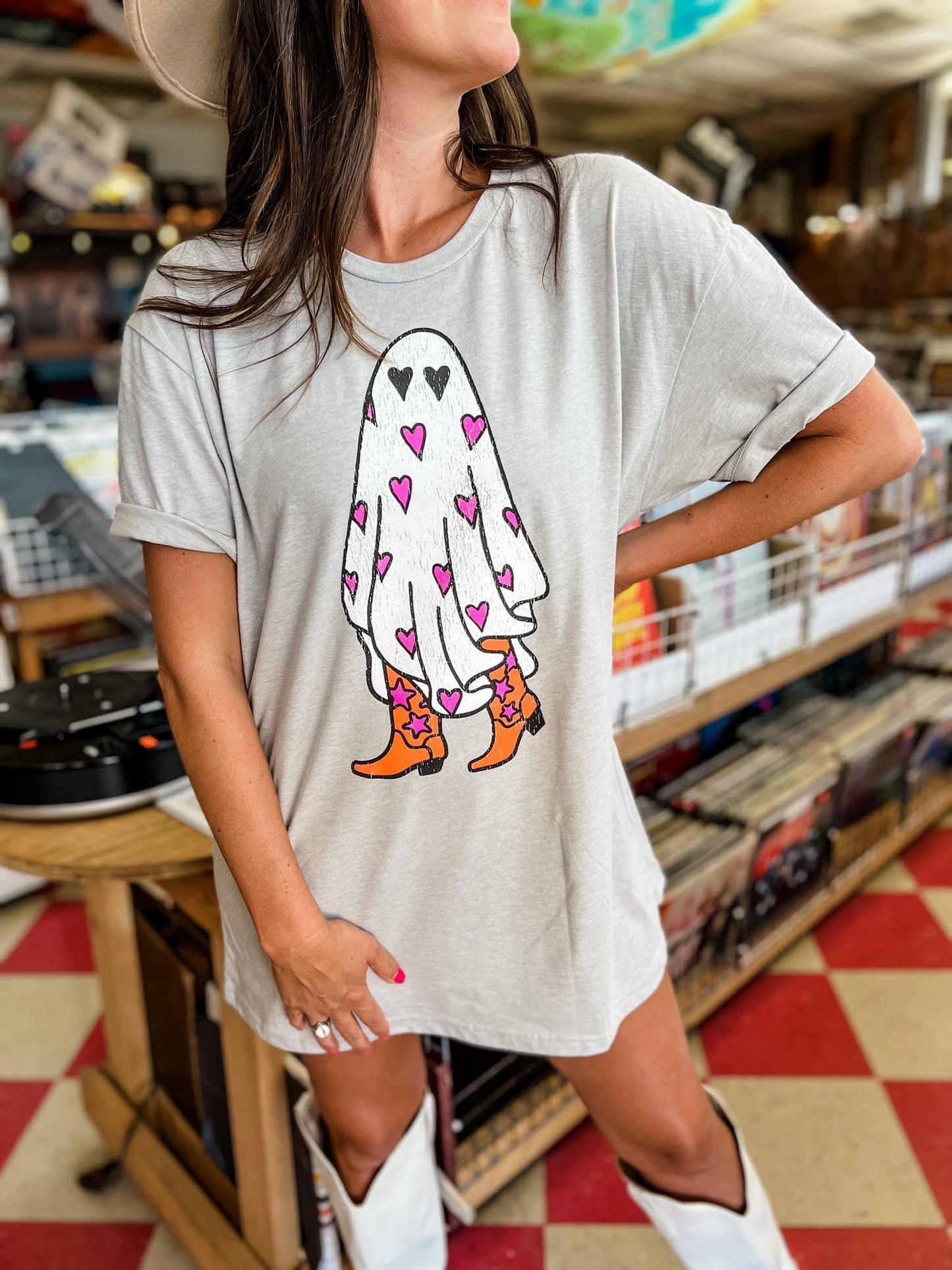 Boo in Boots Tee