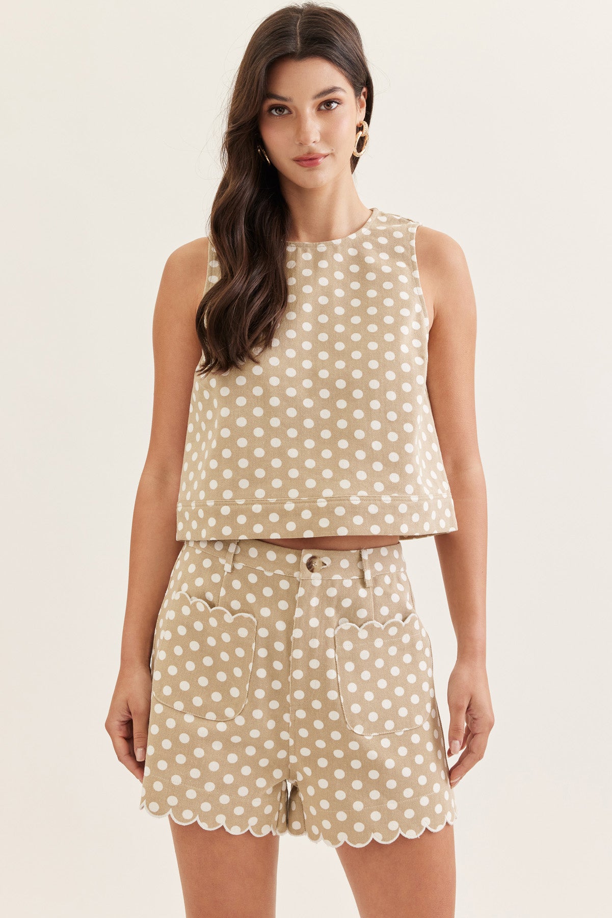 P31843 Polka Dot Shorts – Blue Willow Boutique LLC