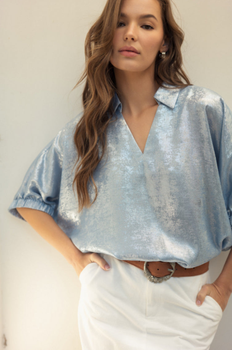 G13482 Metallic Top